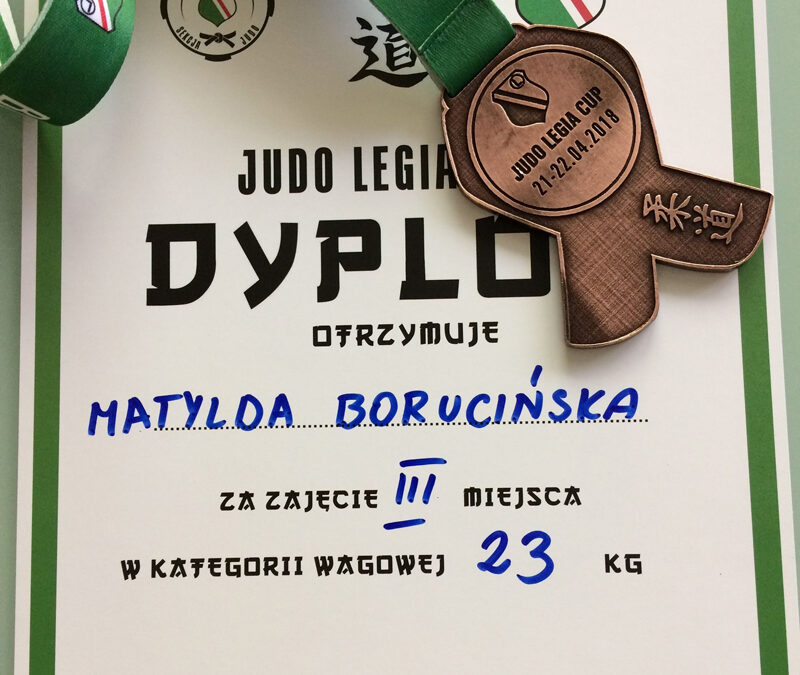Brązowy medal Matyldy w judo